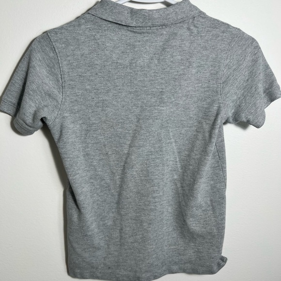 Hope & Henry Gray Kids Polo Shirt Organic 100% Cotton - Picture 3 of 5